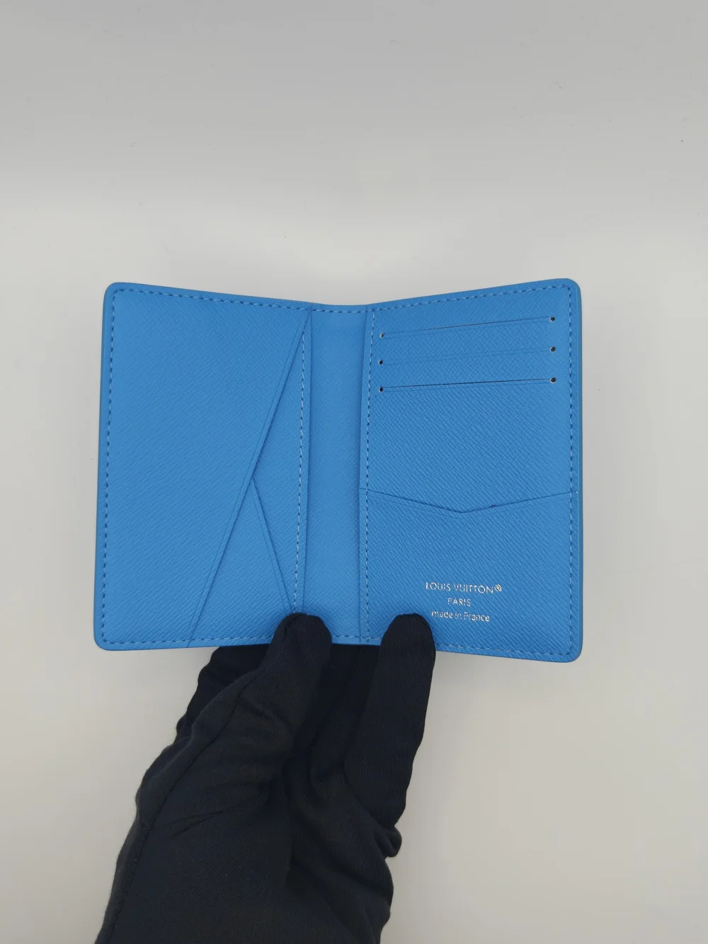 Louis Vuitton Blue Laggon Monogram Pocket Organizer Wallet